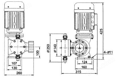 GM系列精密机械隔膜计量泵
