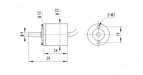 WFJD22-4096-0-5V型微型角度传感器