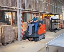 德国HAKO驾驶式汽油扫地机900V-吸尘式扫地机-控尘式扫地机