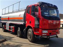 解放三轴25方16吨油罐车加油车_汽油柴油煤油运输专用车